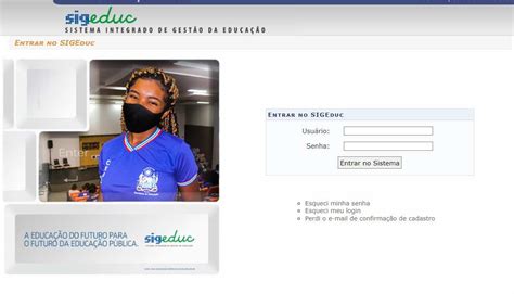 sigeduc bahia entrar